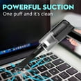 thumbnail image 4 of Compressed Air Duster & Mini Vacuum Keyboard Cleaner , New Generation Canned Air Spray, Portable Electric Air Can, Cordless Blower Computer Cleaning Kit, 4 of 9