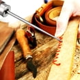 thumbnail image 3 of Punzón de madera para perforar agujeros en cuero o bricolaje Punzón de madera para perforar agujeros en cuero hecho a mano o -1 pieza, 3 of 5