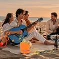 thumbnail image 4 of Orange Bluetooth Speaker With Portable Size And Long Battery Life For Phones Tablets And Computers With Included Usb Cable And Hanging Rope For Convenience, 4 of 6