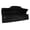 Black, variant on M Buder Flute Carrying Bag Hand Synthetic Leather Wind Instrument Storage Case with Shoulder Strap Brown 17.7 inches / 45 cm
