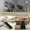 thumbnail image 5 of ABORON Folding Dog Ramp for Car, 5-level Adjustable Pet Ramp for Couch, Bed, Sofa, SUV - High Traction Rubber Surface, Load 200 lbs, 45.2" Long for Small & Large Old Dogs & Cats - Furniture Quality, 5 of 7