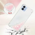 thumbnail image 3 of Slim Fit Phone Case for Samsung Galaxy A04E, Case for Galaxy M04, Case for Galaxy F04,Glitter Liquid Quicksand Effect Silicone Soft TPU Case for Galaxy A04E/M04/F04,LSWT Pink, 3 of 6