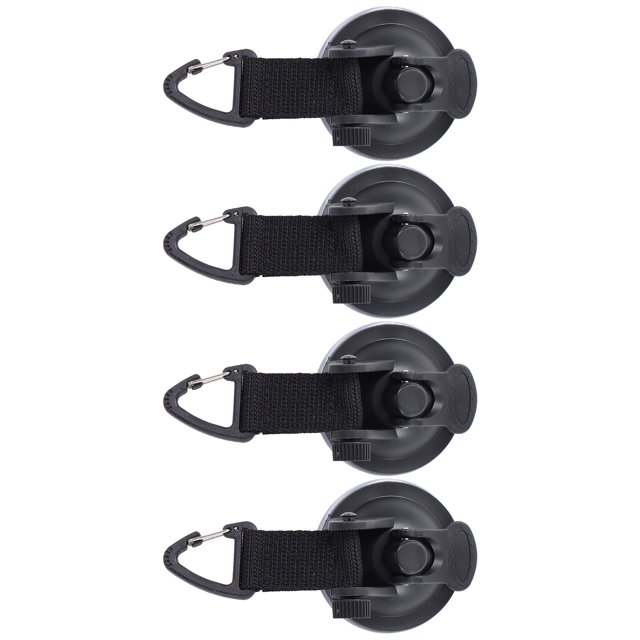 Ventouse de Tente de Voiture, Ventouses ABS Sangle en Nylon Action Fixe Haute Résistance Polyvalente pour Automobile pour Tabernacle