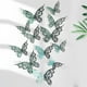 thumbnail image 2 of 12 Piezas De Decoración De Pared Con Mariposas Huecas En 3D, 3 Tamaños, Decoración Con Mariposas, Mariposas Talladas Huecas, Diseño Exquisito, Decoraciones Para Tartas De Fiesta, 2 of 6