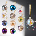 thumbnail image 6 of Crystal Glass Christmas Balls Ornaments,12 Pcs Crystal Xmas Tree Ornaments,Mini Colorful Prism Balls,Hanging Ornament for Wedding Party Home Decor and DIY Craft,Multicolor, 6 of 8