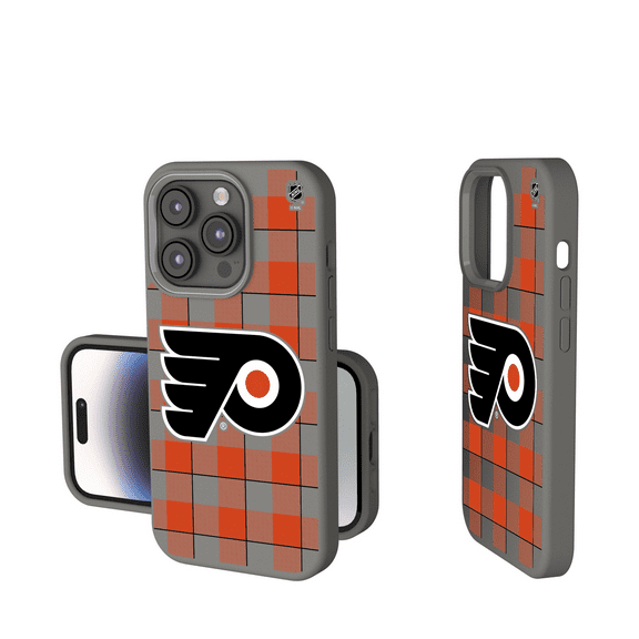 Keyscaper  Philadelphia Flyers Plaid Soft Touch iPhone Case