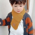 thumbnail image 3 of Warm Kids Autumn Winter Knit Scarves Fashion Soft Knitted Neck Warmer Scarf Warm Scarves Wrap for Boys Girls, 3 of 3