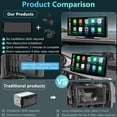 thumbnail image 2 of Carpuride Car Camera Dash Cam Front and Back for Cars with Night Vision ,Carplay Audio Touch Screen (W903S), 2 of 15
