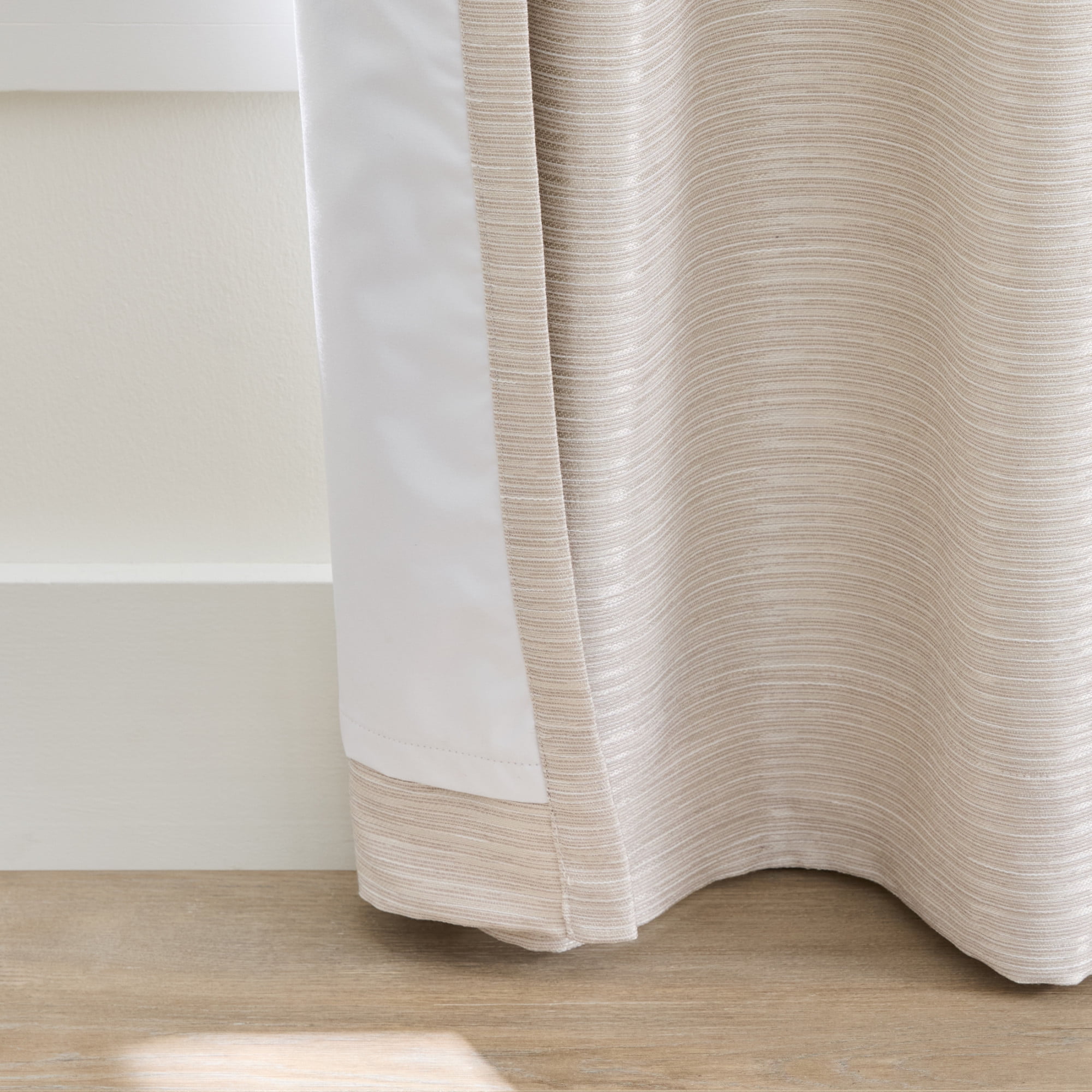 Better Homes & Gardens Striated Luxe Blackout Curtain, 1 Indoor