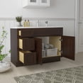 thumbnail image 4 of 42 in. W x 21 in. D x 32.5 in. H Bath Vanity Cabinet without Top in Brown, 4 of 5