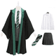 thumbnail image 2 of Capa de túnica mágica, disfraz de Potter, traje de Hermione, corbata, bufanda, varita, gafas, regalo de Godric, disfraz de Potter, ropa de fiesta de Halloween, 2 of 5