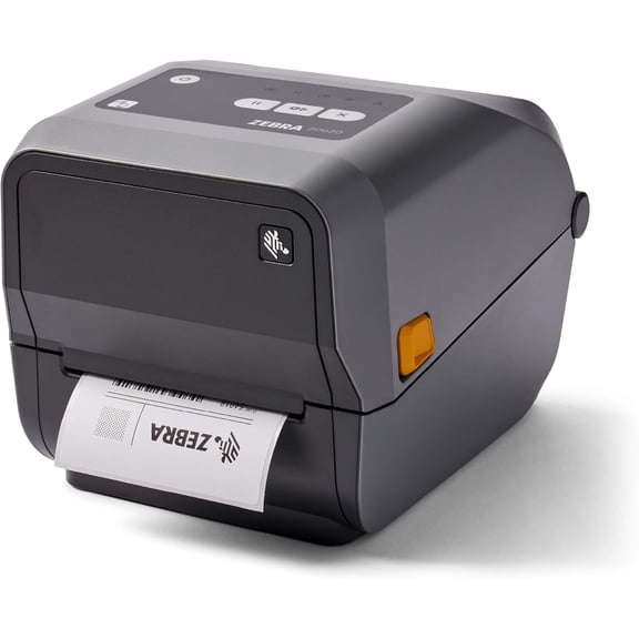 Restored Zebra ZD620T Thermal Transfer Label Printer, 203 DPI, 4" Desktop Barcode Printer, USB & Ethernet, ZD62042-T01F00EZ (Refurbished)