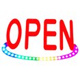 thumbnail image 7 of LEDUPDATES Bright LED Neon Light OPEN Sign 19" Animated + on/off switch UL Power, 7 of 7