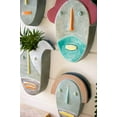 thumbnail image 2 of Kalalou CPH3476 Face Wall Planter, 10-inch Tall, Ceramic, 2 of 3