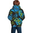 thumbnail image 6 of Kll Unisex Kids Boys Girls Hooded Pocket Pullover Hoodies-Play Game, 6 of 9