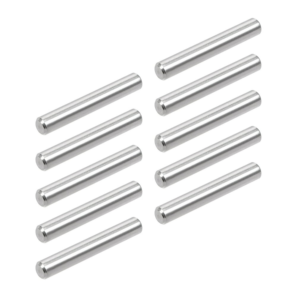 10Pcs 6mmx40mm Dowel Pin 304 Stainless Steel Wood Bunk Bed Dowel Pins
