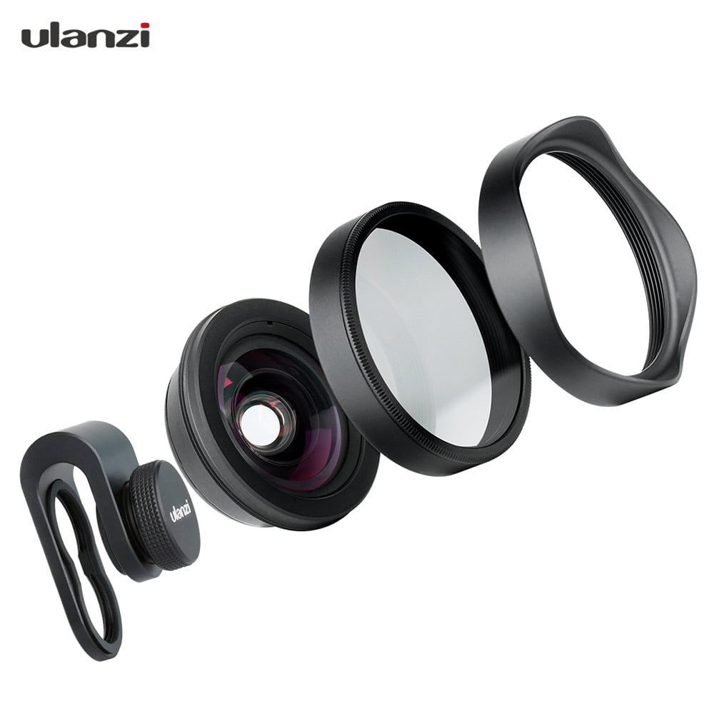 Protective Unique Design Shakeproof Solid Case Cover for Huawei P30 Pro Using Ulanzi 1.33X Anamorphic Lens Wide Angle Macro Lens DOF Adapter 17mm Diameter ULANZI Phone Case Support Extra Camera Lens