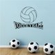 thumbnail image 5 of Deportes Calcomanías De Pared Pegatina Voleibol Pared Calcomanía Deportes Pared Decoración Para Dormitorio Sala De Estar Yuarrent HA020896-00, 5 of 6