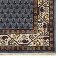 thumbnail image 3 of Rugsotic Carpets Hand Knotted Lichi Izmir, Oriental Wool Runner Area Rug, Light Blue, 2'3''x4'6'', 3 of 5