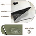 thumbnail image 6 of 2x3 Ft Entryway Area Rug, Sage Green Beige Kitchen Rug Runner Washable Floor Mat, Ombre Ice Hockey Ball Sport Game Non Slip Indoor Door Mat Throw Carpet for Bathroom Living Room Bedroom, 6 of 8