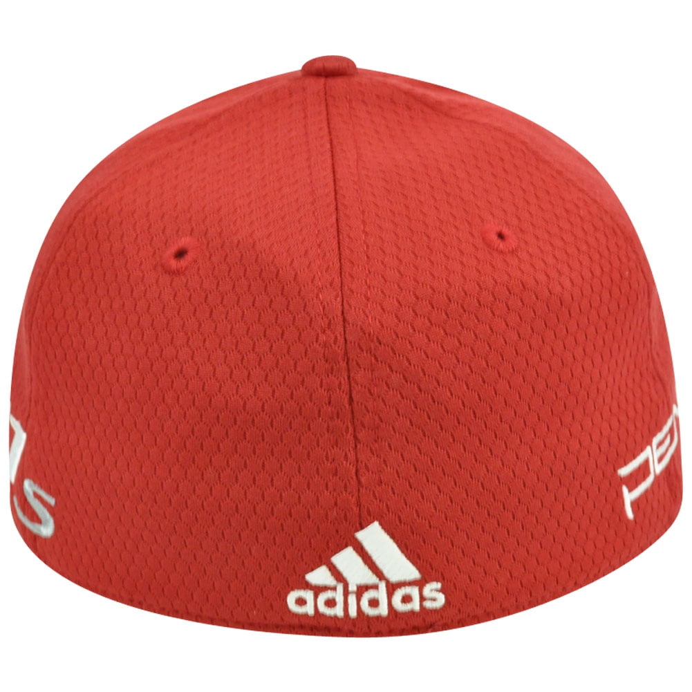 Adidas Ashworth Golf Hat Cap Penta Taylor Made R11 Red Stretch Flex Fit L/XL