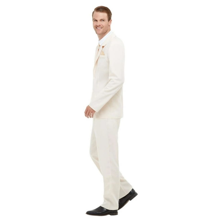 Roaring 20s Gent Costume Adult White Roaring 20s Gent Costume Adult White