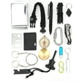 thumbnail image 2 of XYCCA 15PCS Survival Tool Kit Multifunction Field SOS Emergency Box Supplies Outdoor Equipment-081603, 2 of 5