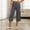 Dark Gray, variant on Women's Postoperative Rehabilitation Care Pants Women's Solid Color Postoperative Rehabilitation Care Pants to Wear and Take Off Full Open Sides with Pockets Pants Gray XL
