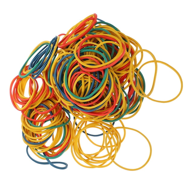 IFANLANDOR 1 Set of Elastics Bands Rubber Aging Resistance Daily Use Assorted Color