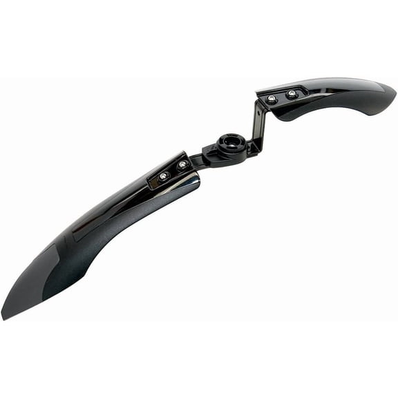 Axiom Mud Runner DLX Front Clip-On Fender, Black/Grey