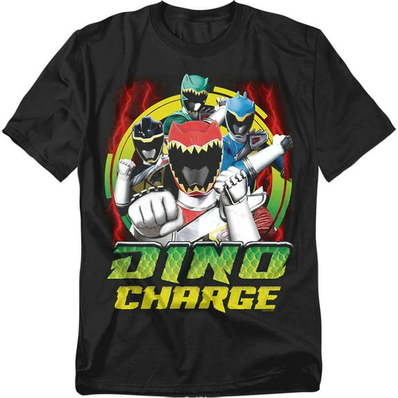 Power Rangers T-Shirt Dino Lightning Unisex Graphic Tee For Men & Women