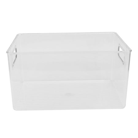 

NUOLUX 1pc Multipurpose Transparent Book Storage Dual-handle Book Storage Container