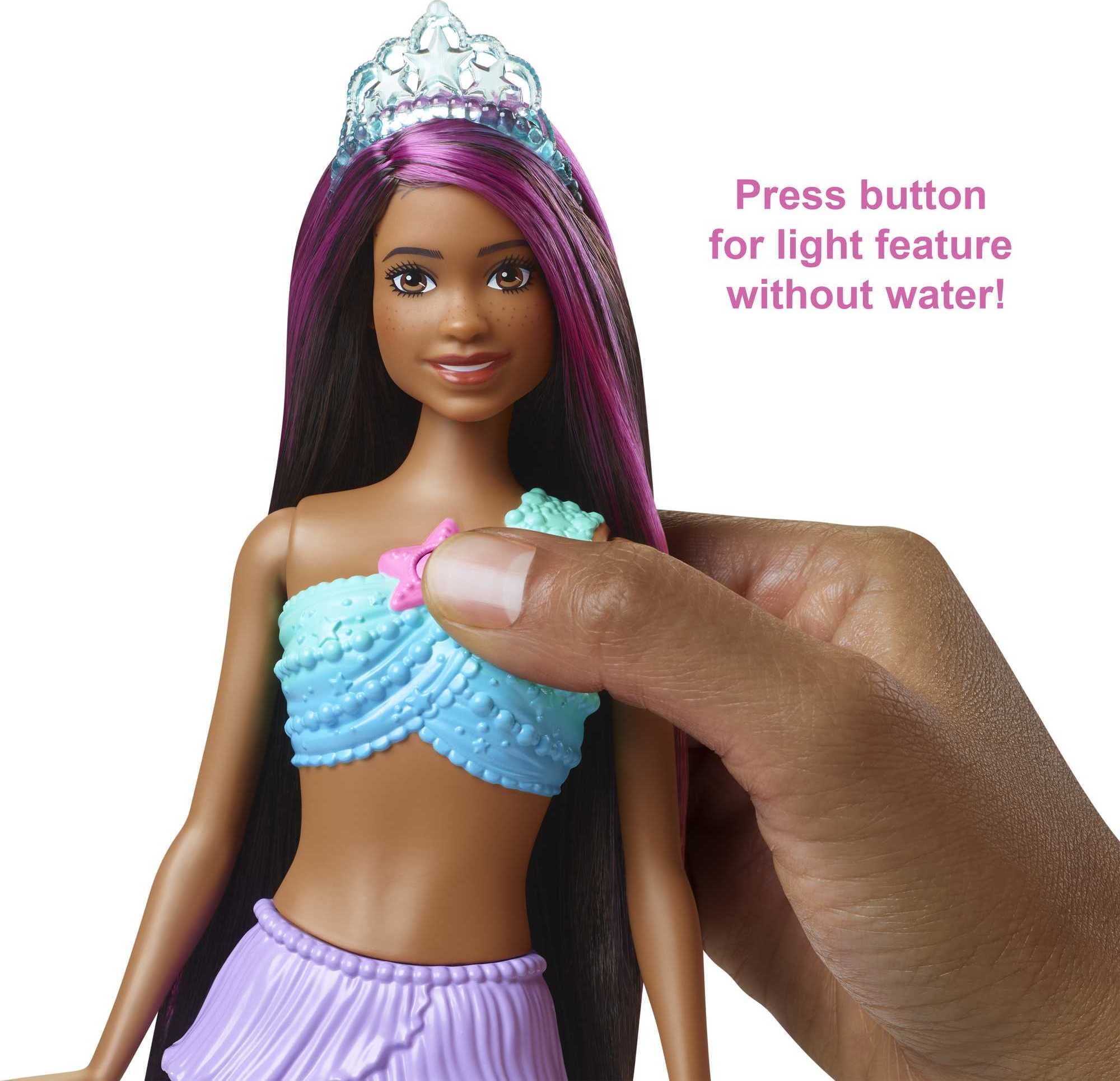 Barbie dreamtopia mermaid purple hair hotsell