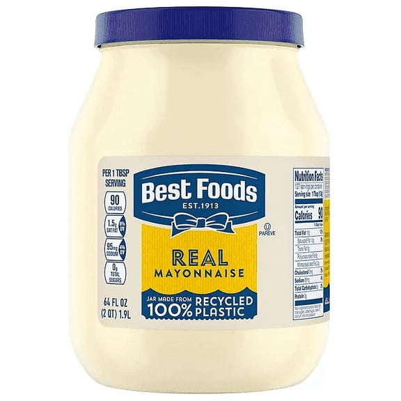 Best Foods Real Mayonnaise, 64 oz.