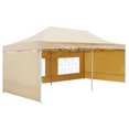 thumbnail image 6 of LEDMOMO Water-Resistant Khaki Canopy Tent with Quick Setup for Parties, 6 of 12
