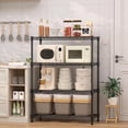 thumbnail image 2 of 4-Shelf Metal Shelving Rack 36" L x 14" D x 54" H Garage Storage Shelves NSF Adjustable Wire Shelves Organizer for Kitchen Closet Basement, Each Shelf Can Hold 250LBS, Black, 2 of 5