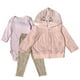 thumbnail image 1 of Conjunto para bebes 3pzas Chaqueta Pantalón Body Niño Niña Dara Baby Beb006, 1 of 7