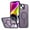Deep Purple, variant on Casetego Invisible Stand Magnetic for iPhone 13/14 Case,Compatible with MagSafe,360° Rotatable Ring Holder Shockproof Protective Cover,Deep Purple