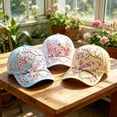 thumbnail image 6 of 2026 Garden Morning Cap,Adjustable Floral Animal Print Hat,Breathable & Comfortable Fit Hat,Packable Sun Hat for Casual Weekend Outdoor,Adjustable Lightweight Sun Hat, 6 of 6