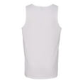 thumbnail image 3 of Heavy Cotton Tank Top, 2XL, White, 3 of 3