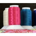thumbnail image 6 of Threadart Wooly Nylon Thread - 1000m Spools - Color 9130 - DENIM - Serger Sewing Stretchy Thread - 50 Colors Available, 6 of 8
