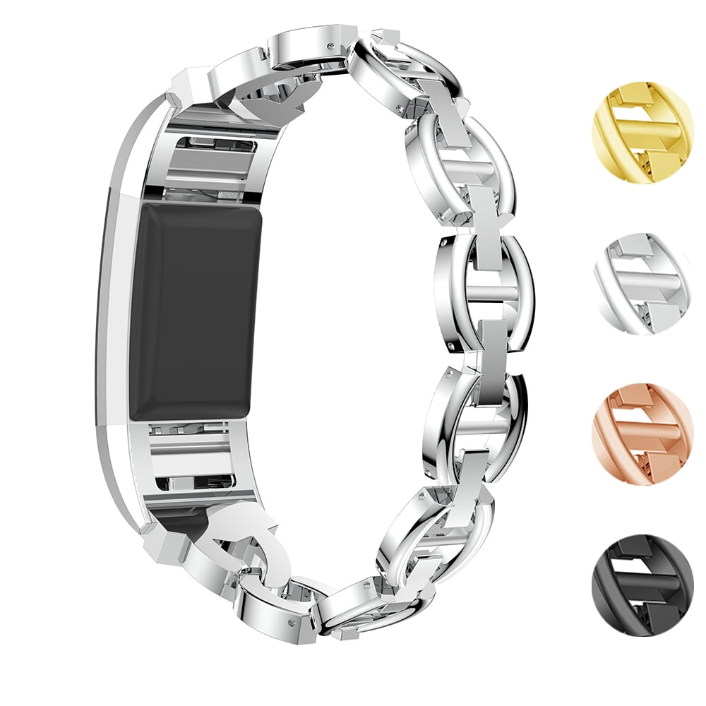 Bracelet de Luxe en métal pour Fitbit, en alliage, bijoux