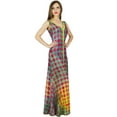 thumbnail image 2 of Bimba Women Long Casual Maxi Dress Front Slit Sleeveless Summer Spring Dresses, 2 of 6