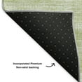 thumbnail image 3 of Addison Rugs Mayfield Washable Traditional Patchwork Aloe Rectangle Rug, 10' x 14', 3 of 6