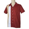 thumbnail image 2 of Bowling Shirts Club Panel Vintage Style USA, 2 of 6