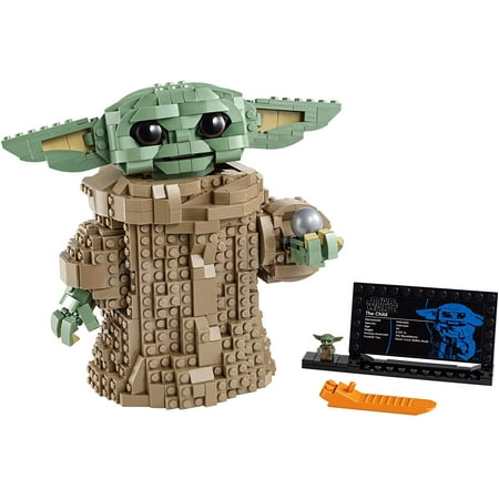LEGO Star Wars: The Mandalorian The Child 75318 Building Kit; Collectible Buildable Toy Model for Ages 10+, New 2020 (1,073 Pieces)