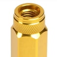 thumbnail image 4 of J2 Engineering LN-T7-027-15-GD J2 Engineering 7075 -T6 Forged Aluminum M12 x 1.5 20 Pcs 90mm Open End Lug Nut Set w/ Adapter ( Gold ), 4 of 6
