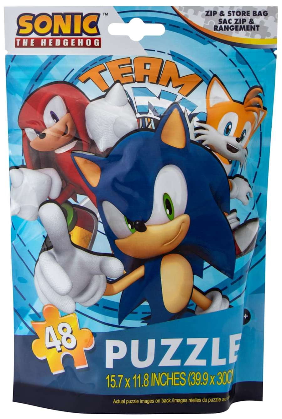 TCG Toys Spin Flip Puzzle Sonic the Hedgehog 360-Degree Double