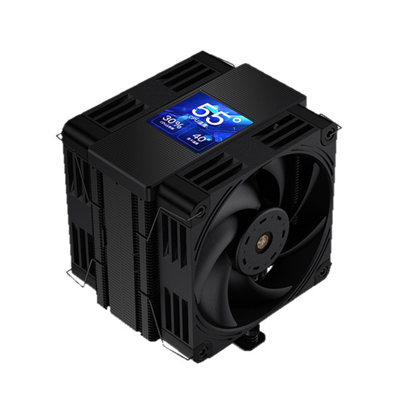 2.5-Inch IPS LCD Screen CPU Cooler with 7 Heat Pipes Air Cooling Radiator for 1700/1851/AM5 Sockets for Gaming PC,1 x LCD Screen CPU Cooler