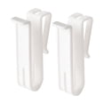 thumbnail image 2 of Qonioi Hanging Drainage Storage Basket Set, Plastic Hanging Organizer Bins with Ventilated Quick Dry, Multifunctional Storage Basket for Kitchen Bathroom, White, 2 of 6